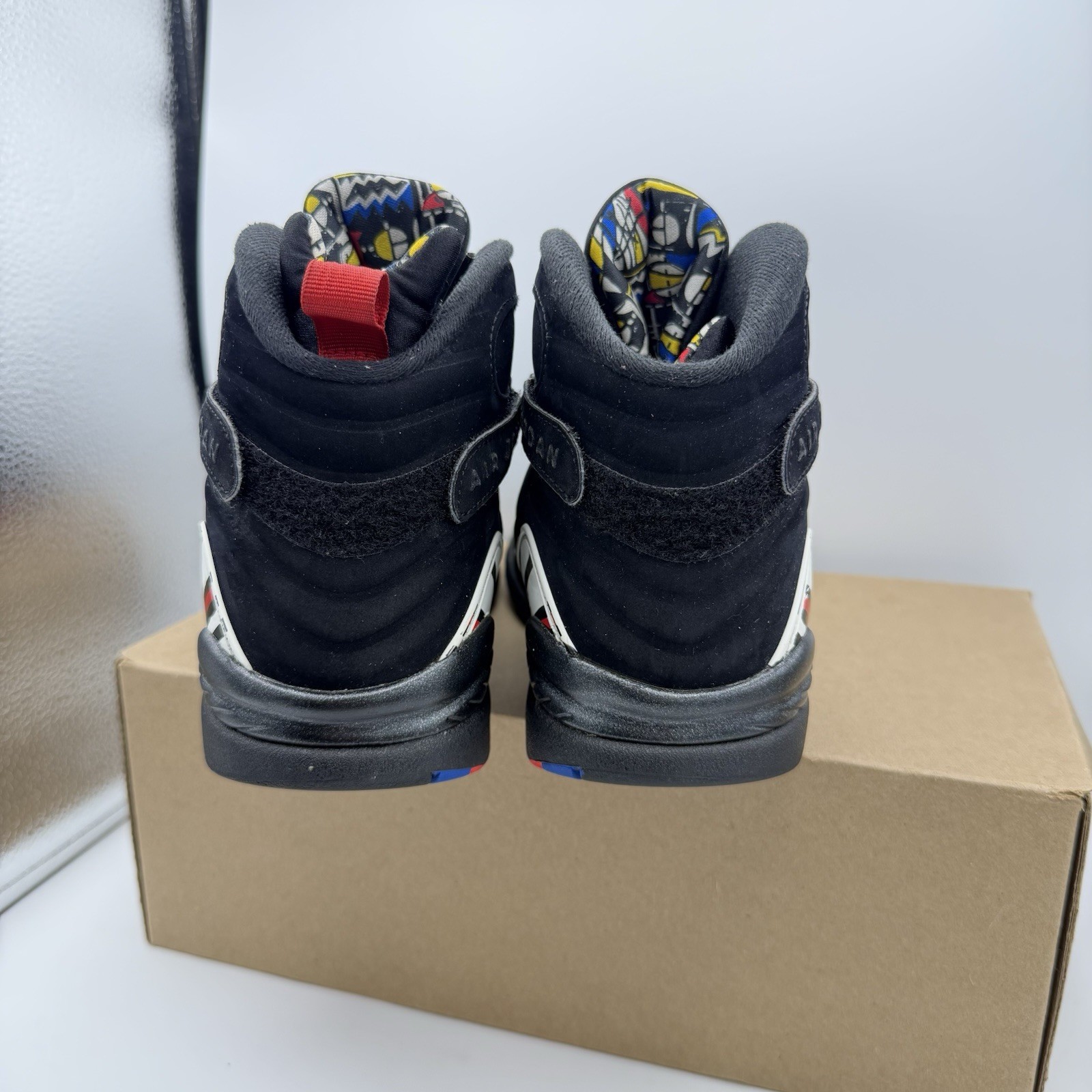 Pre-owned Air Jordan 8 Retro Playoffs 2023 Mens Size 8 Black (305381-062)