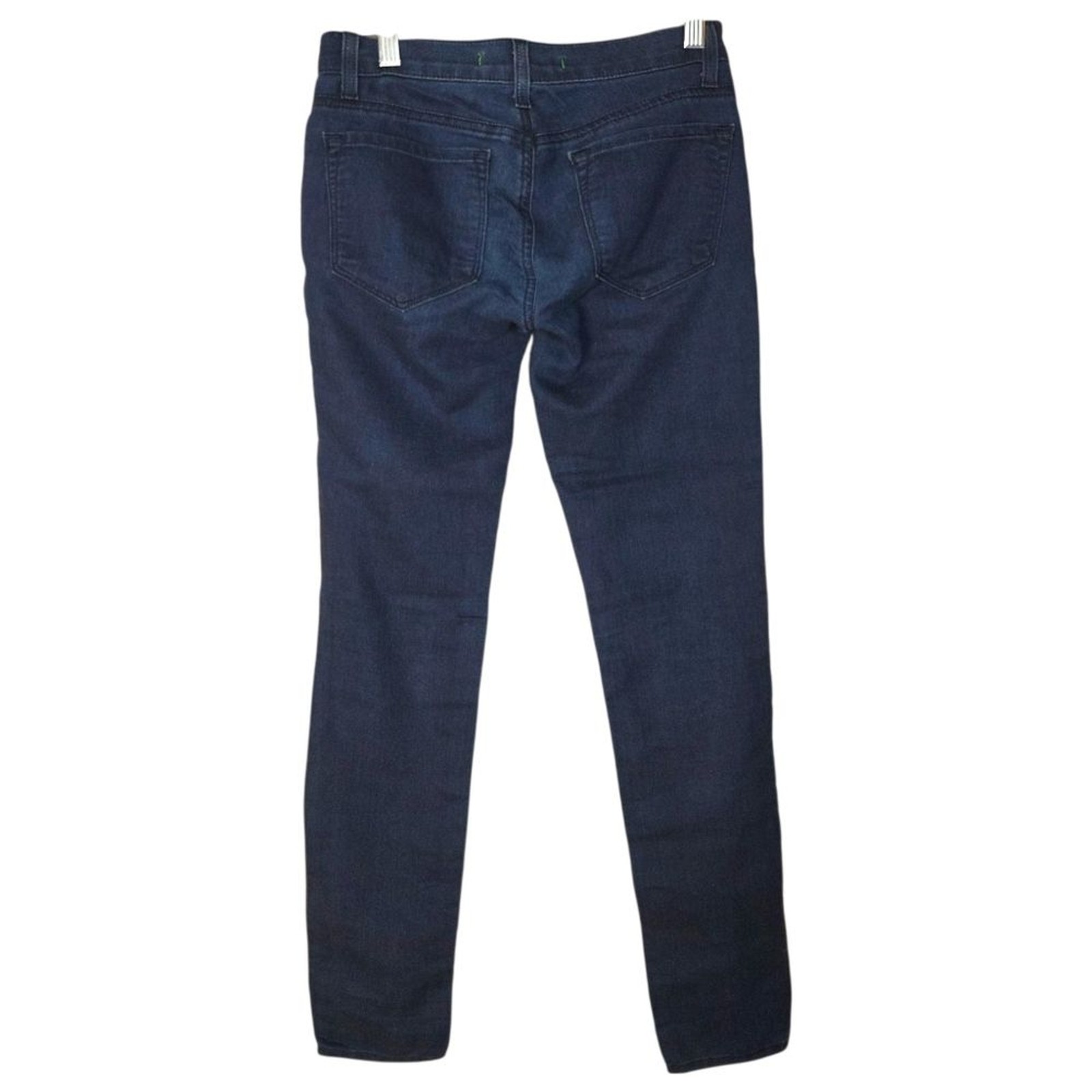 J Brand Dark Blue Skinny Jeans Size 24 Designer Denim Premium Quality Goth