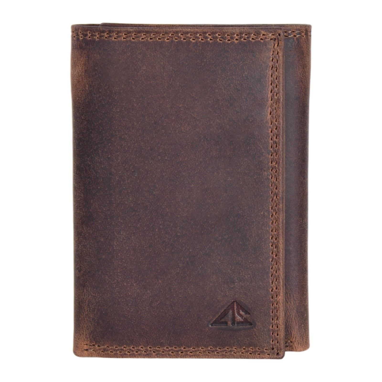 Leather Slim Everyday Trifold Wallet with ID Window and Multiple Card Slots |…