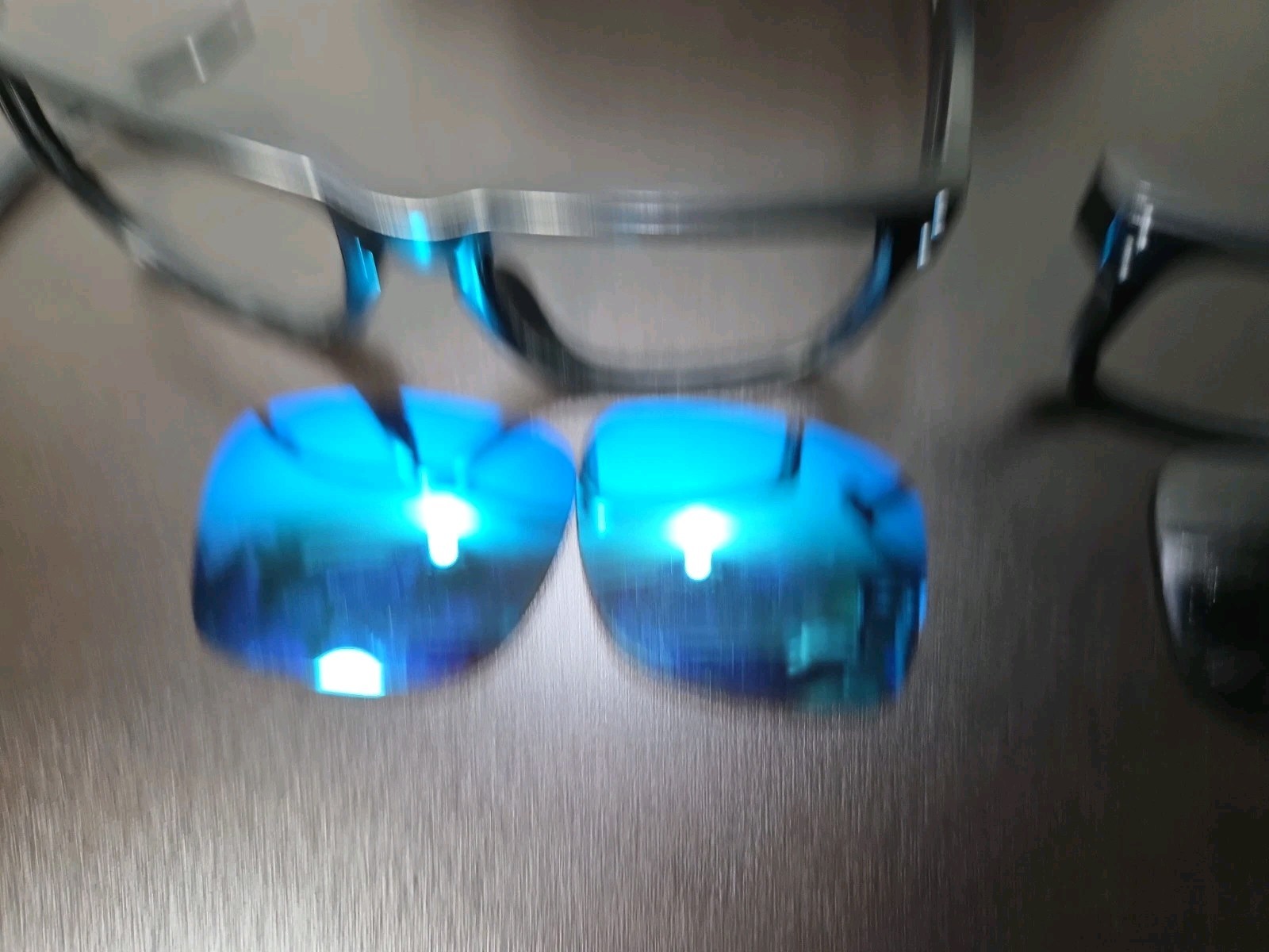Oakley Holbrook BLACK Frames And Lenses Lot FOR PARTS ONLY