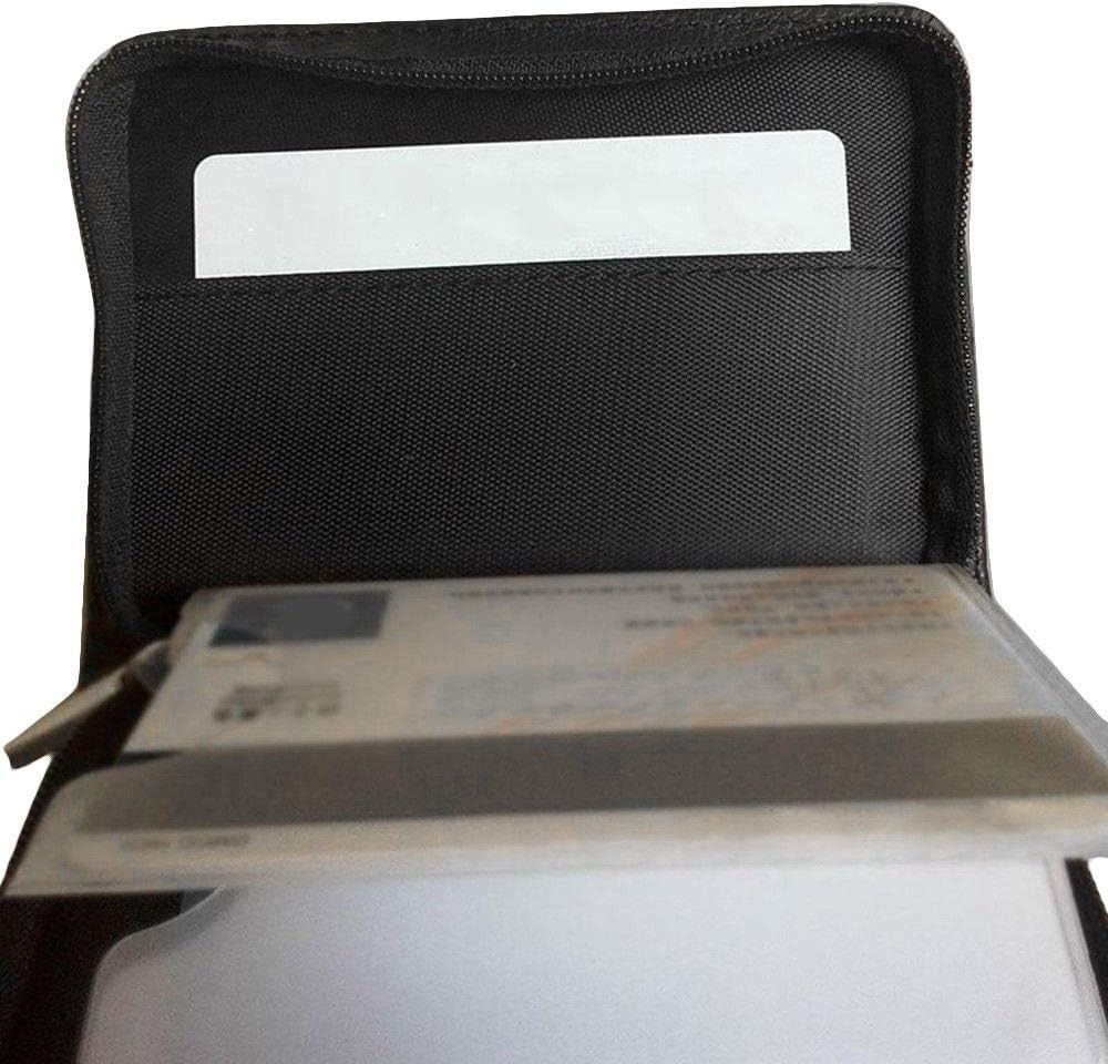 Secure Lock RFID Blocking Wallet Men Women Slim Money Credit Card Holder Leather