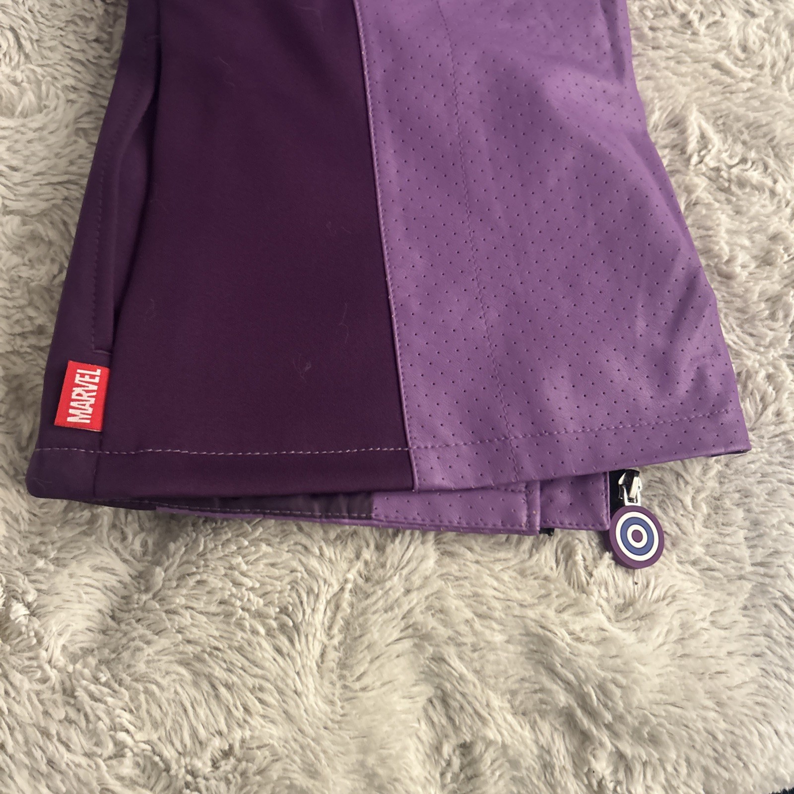 Disney Store Marvel Hawkeye Kate Bishop Ladies’ Jacket Cosplay Purple SZ Med