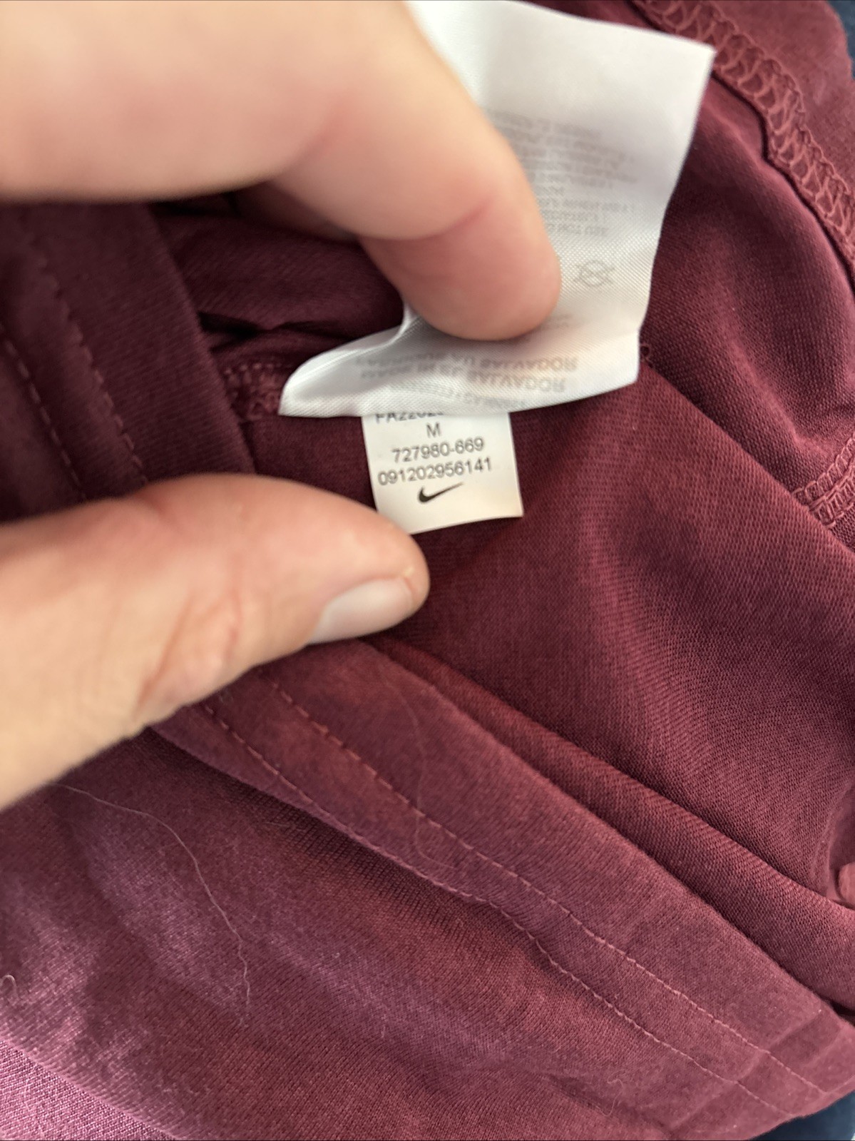Nike Legend Dri-Fit T-Shirt Long Sleeve Deep Maroon ALL SIZES 727980 NEW