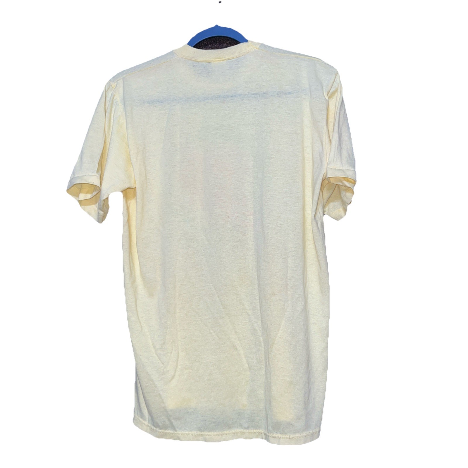 NEW Men’s Vintage(Hot Shot)Tropical Fruit Liqueur/Large/Yellow/Graphic T-Shirt