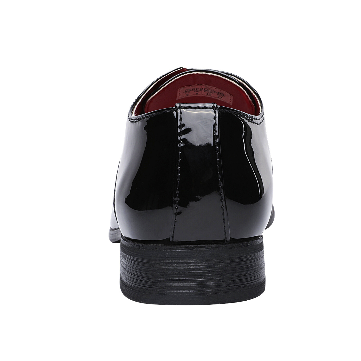 Men’s Formal Oxford Dress Loafer Shoes Faux Patent Leather Tuxedo Dress Shoes