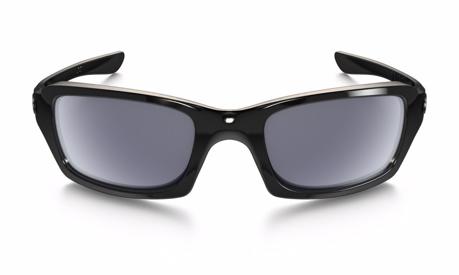 Oakley Fives Squared Sunglasses OO9238-04 Polished Black Frame Grey Iridium Lens