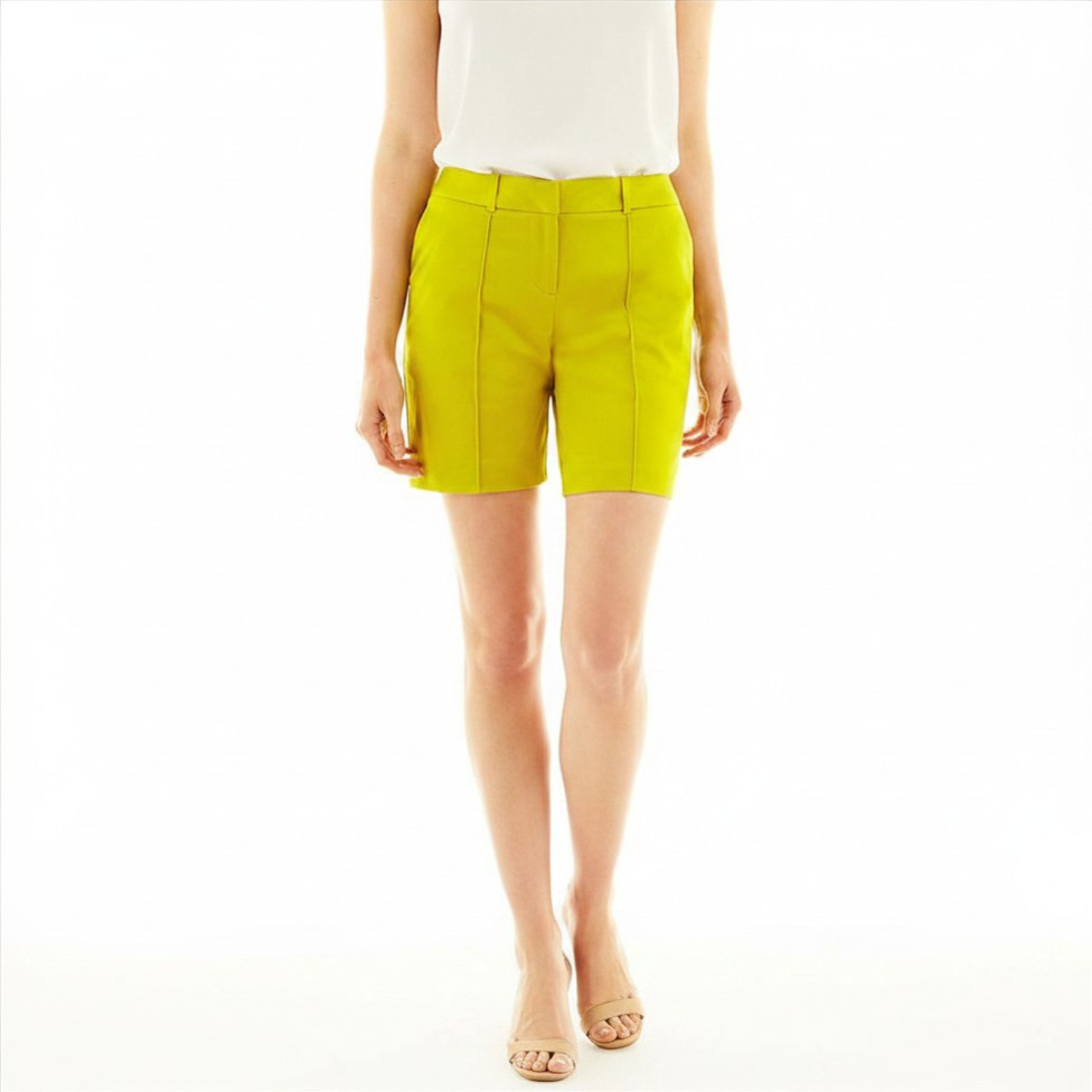 Worthington Polynesia Citronelle Shorts Sizes 6, 8, 14, 18 New MSRP $38.00