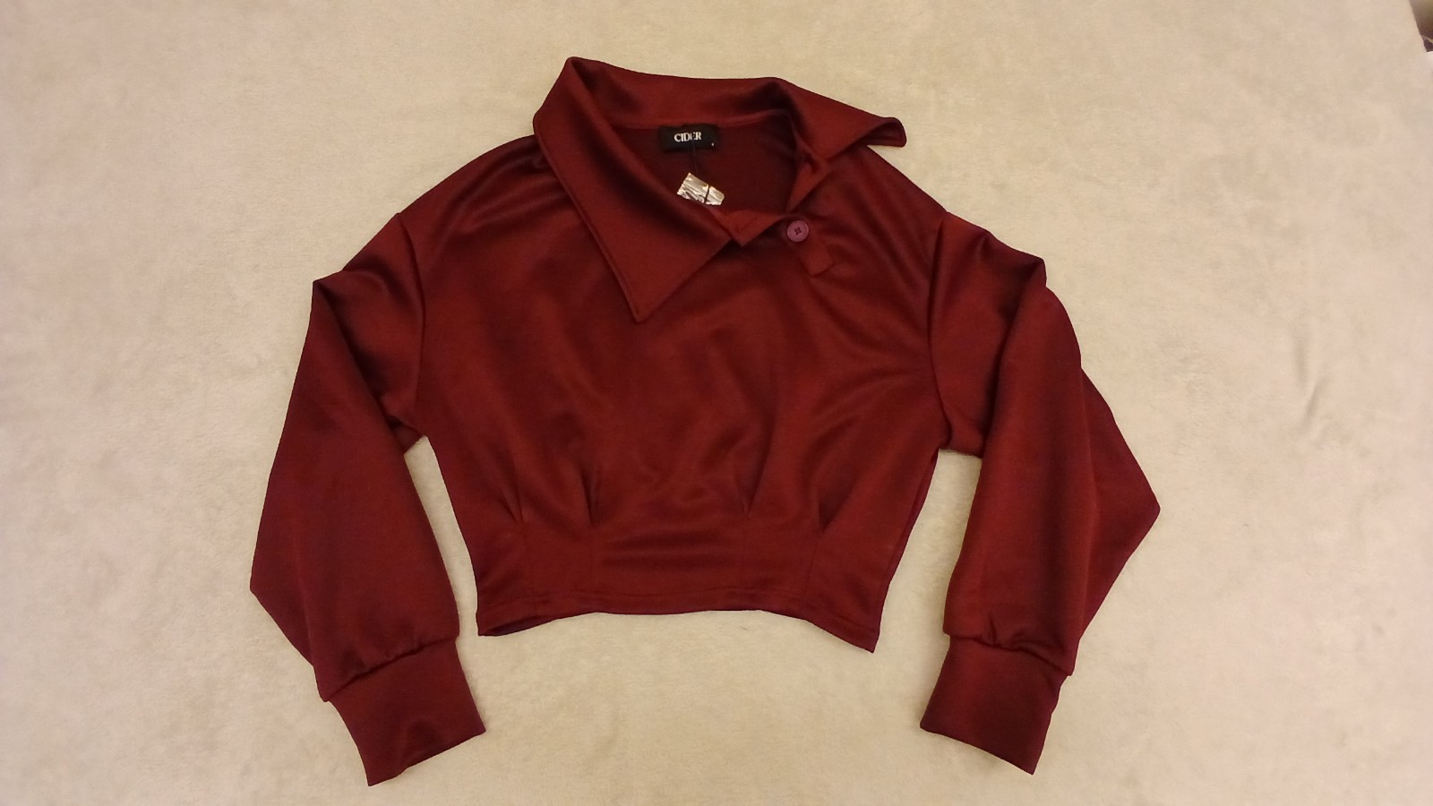Cider Maroon Blouse size S