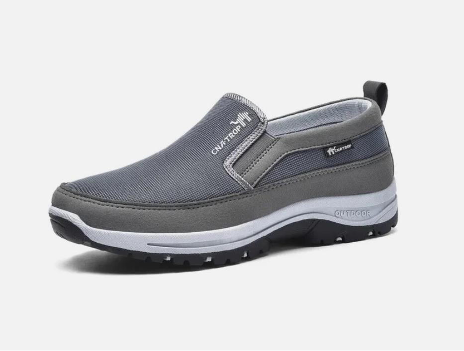 Comfort Breathable Orthopedic Travel Plimsolls, Cna Trop Shoes for Men Slip-on