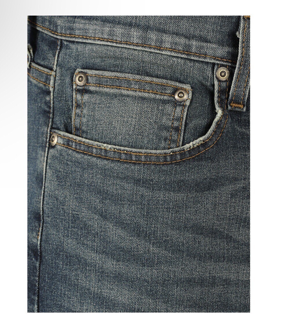 GEORGE Mens Jeans Size 42X30 Athletic Style Distressed New