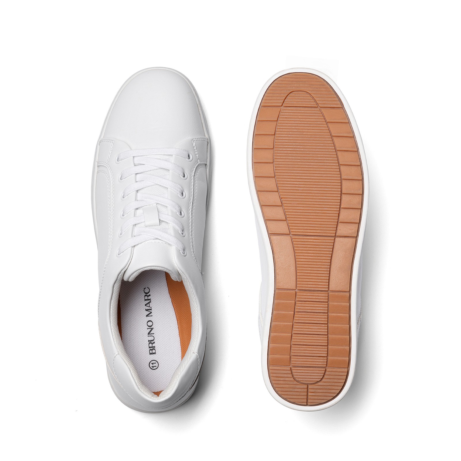 Bruno Marc Men’s Casual Dress Sneakers Lace-Up Skate Shoes