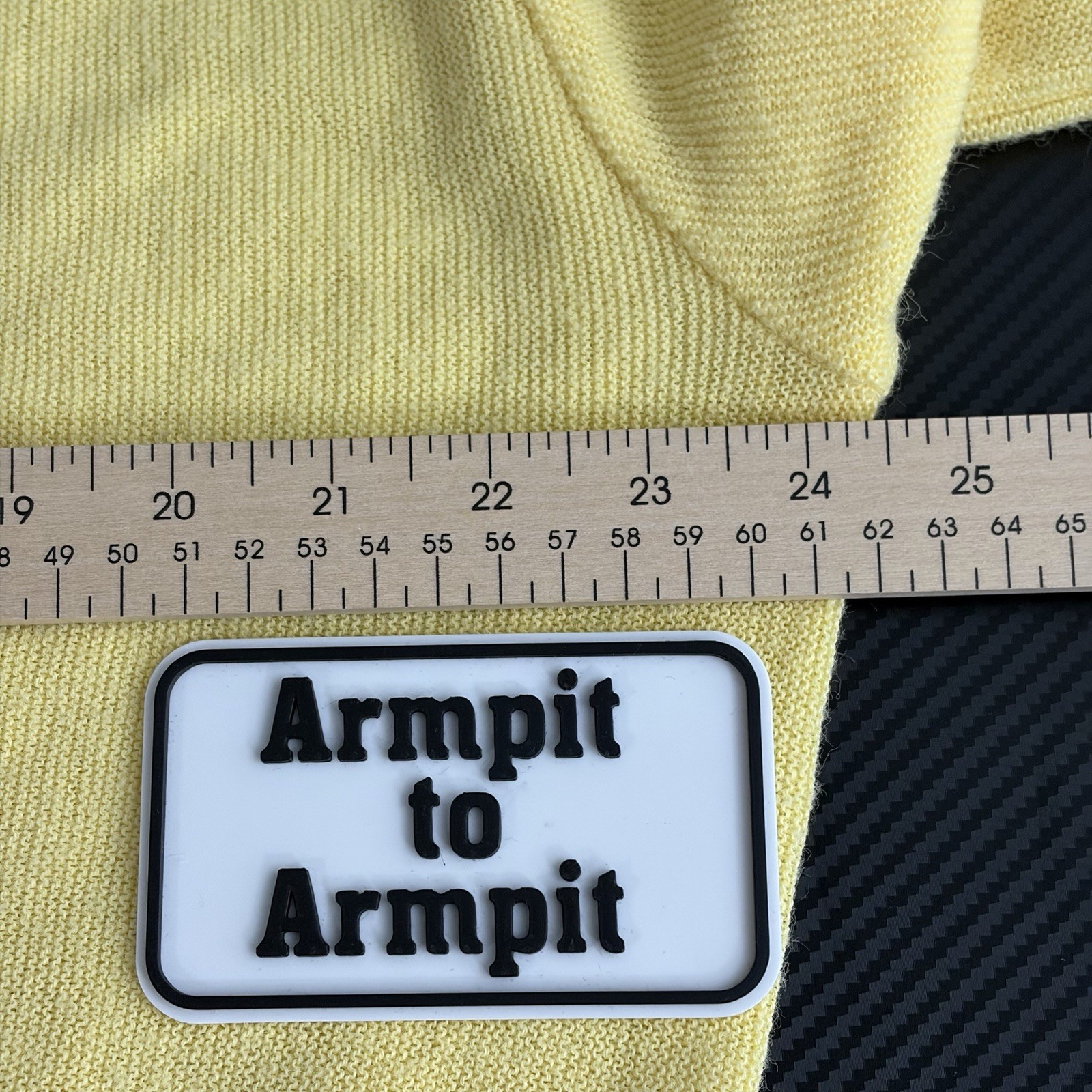 Vtg IZOD Lacoste Mens L Acrylic Cardigan Sweater Yellow USA Made Preppy Grandpa