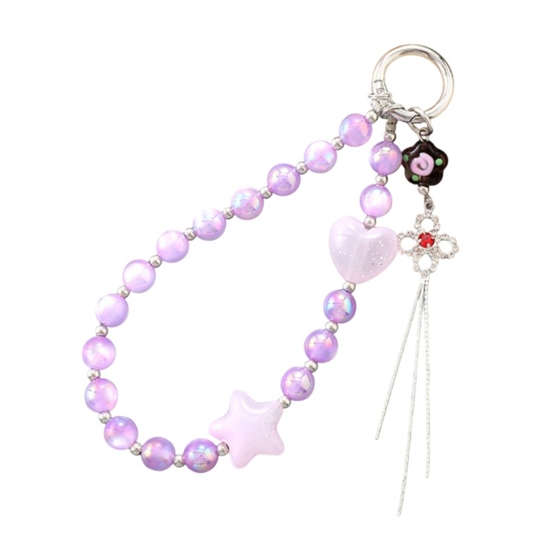 Phone Chain Strap Bracelet Pendant Cellphone Lanyard for Friend Family Coworkers