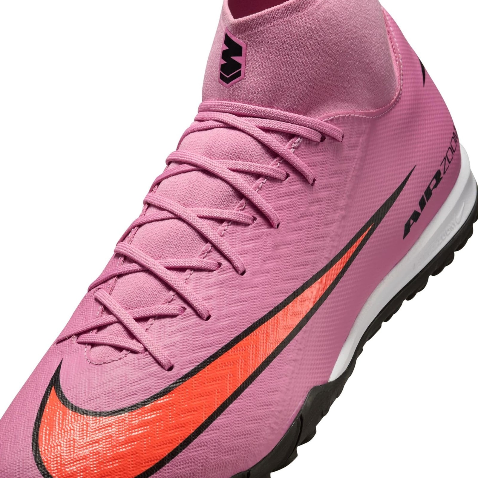 Nike Mercurial Superfly 10 Academy Turf High-Top Soccer Shoes (Magic Flamingo/To