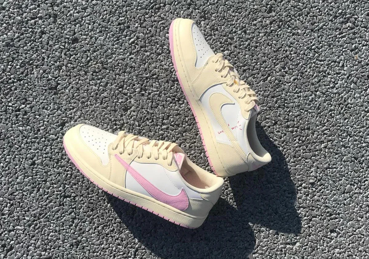 Jordan 1 Retro Low OG SP Travis Scott Pink 2 Styles Men’s 5-15 Women’s 6.5-16.5