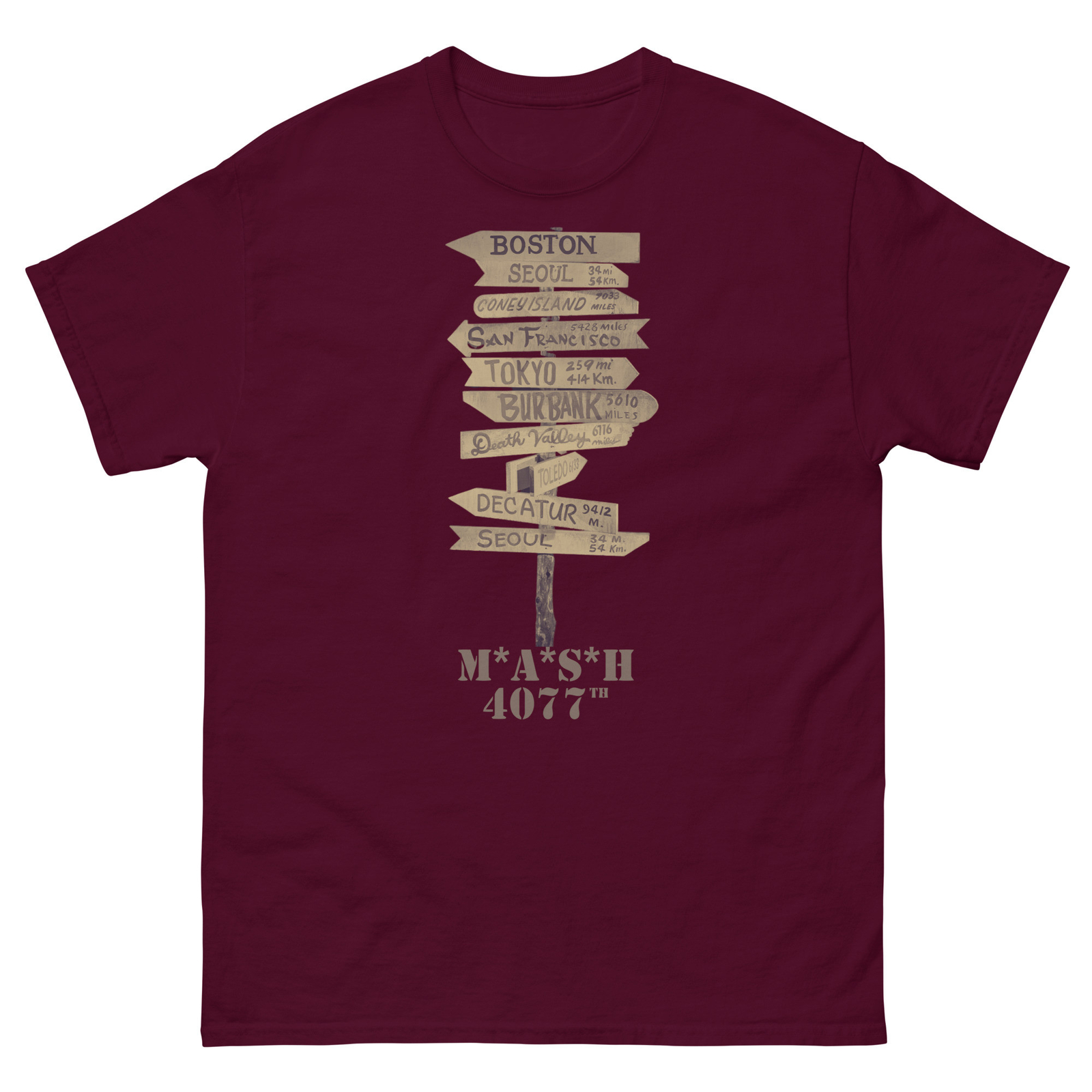 M.A.S.H. Classic TV Show T-Shirt | Vintage Style | Retro Tee