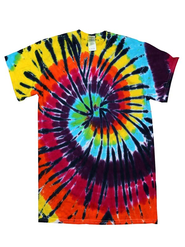 Handmade Tie Dye Shirts Colored Kids & Adults Men & Women 100% Pre-Shrunk Cotton