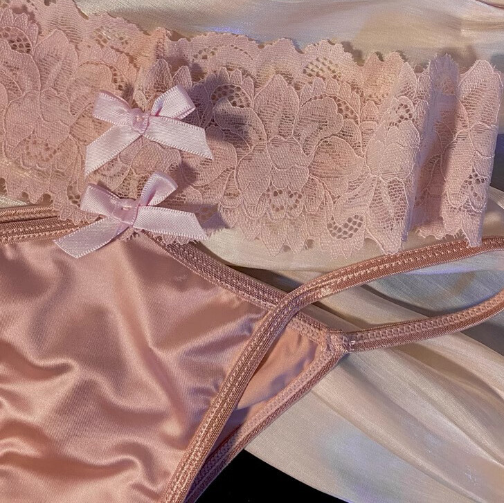 3 Pack Lot Sexy Ladies Womens Satin Panties Brief Lace Low Waist Bikini Lingerie