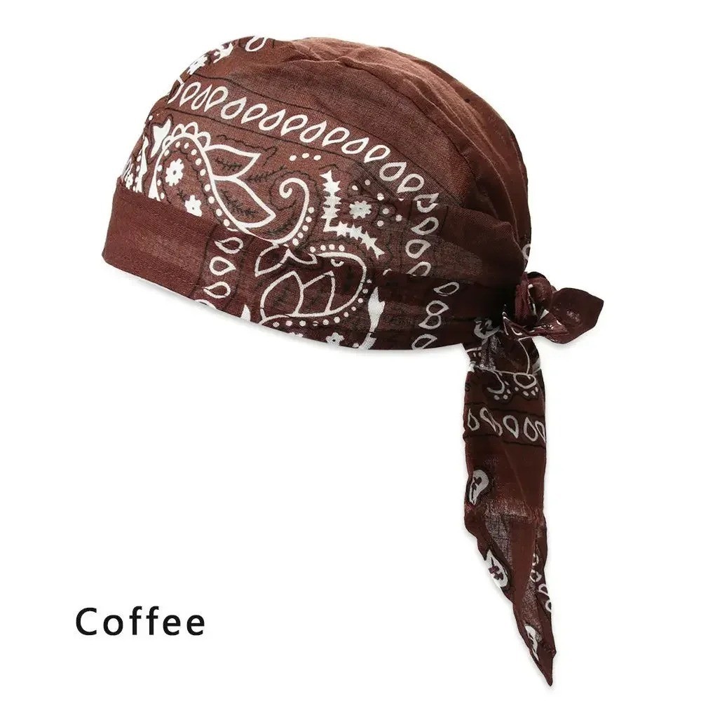 Elastic Motorcycle Wrap Biker Du Bandana Paisley Doo Rag Head Skull Cap Durag US