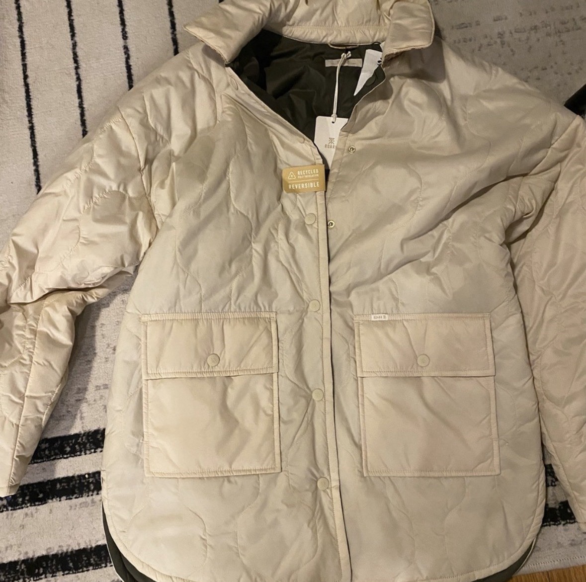 Roark Reversible Safe Camp Jacket size xs oversized