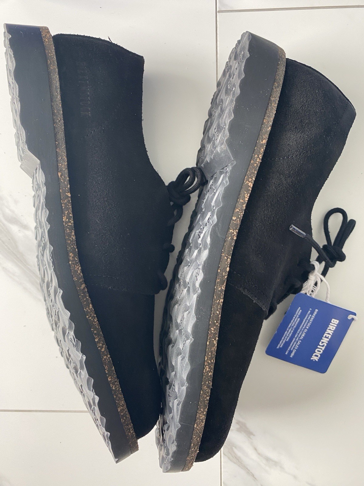 Birkenstock Uppsala Low Suede Black Men’s Size 43 US 10 Regular Fit 1029697 NEW