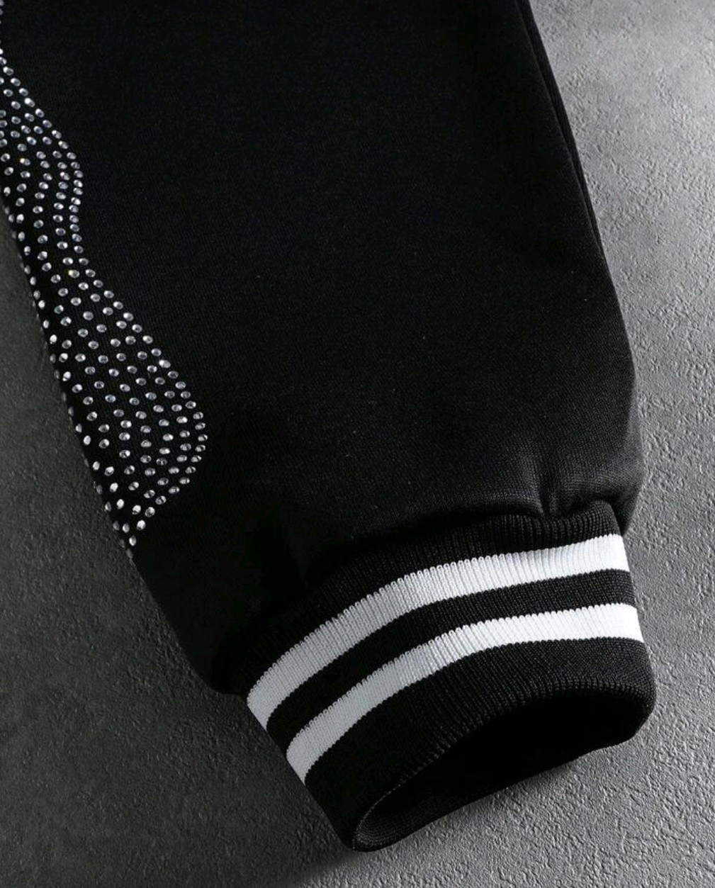 New Men Luxury Diamond Rhinestones Coat High Quality Black Jacket