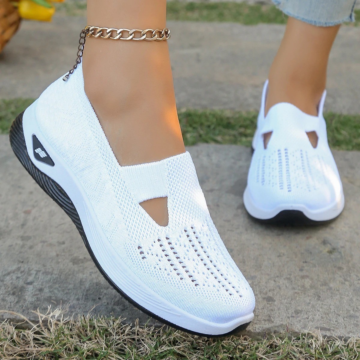 Women’S Casual Shoes Breathable Comfortable Orthopedic Shoes Non Slip Sneakers f