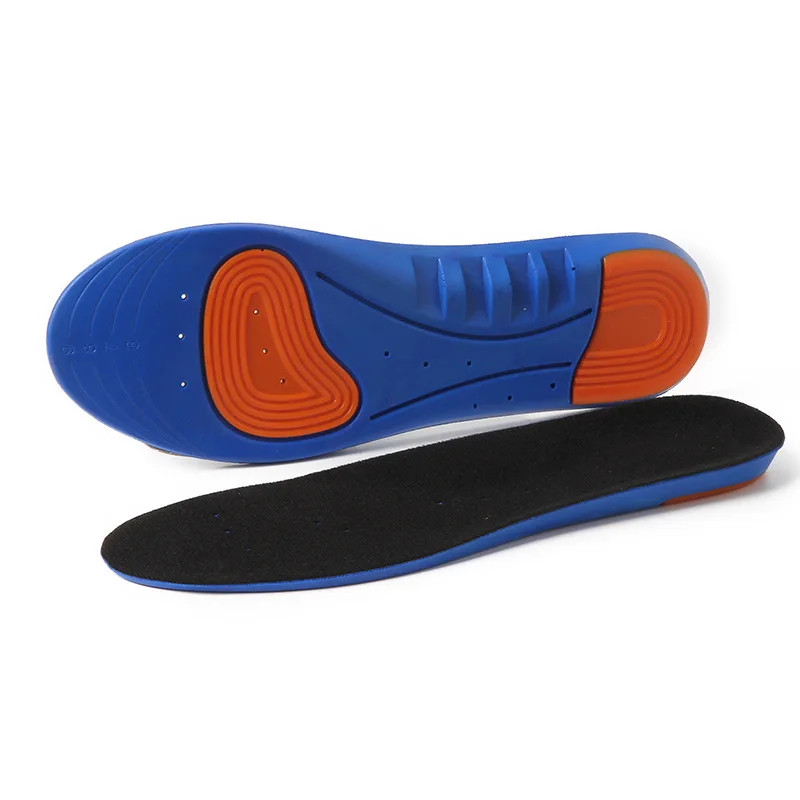 Sports Elastic Memory Silicone Gel Insoles Shoe Inserts Breathable Shoes Pad 1pa