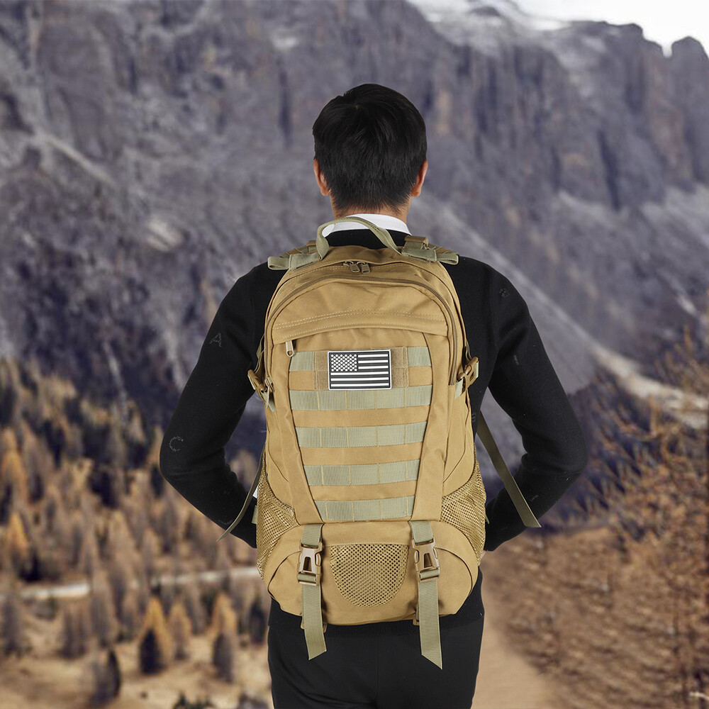 Outdoor Military Tactical Backpack Waterproof Rucksack Camping Hiking Bag