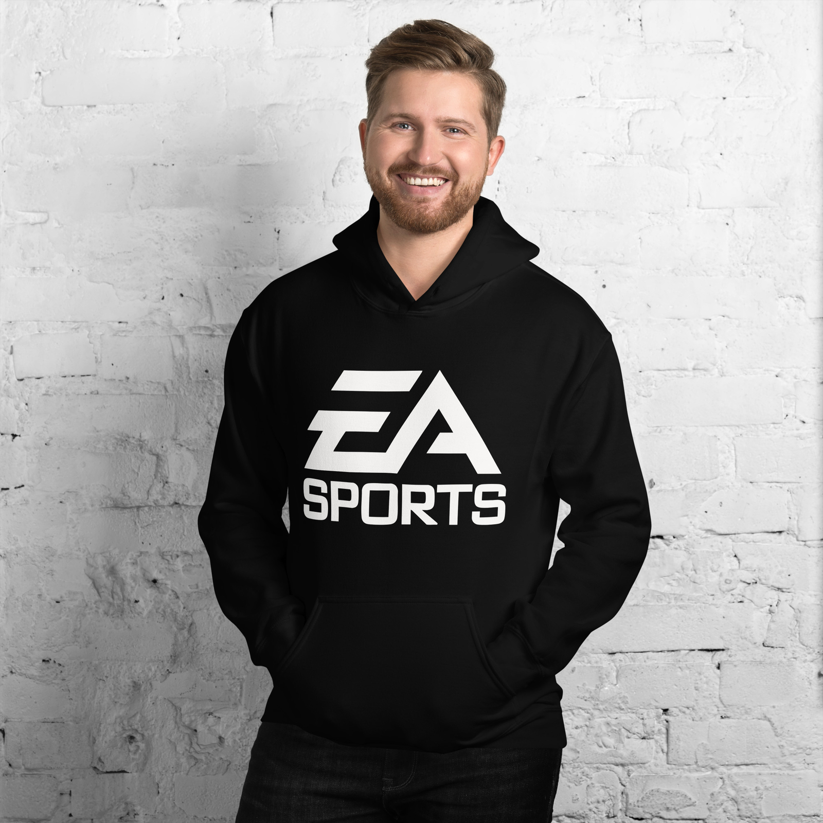 Stylish EA sport logo Unisex Heavy Blend Hoodie S-5XL
