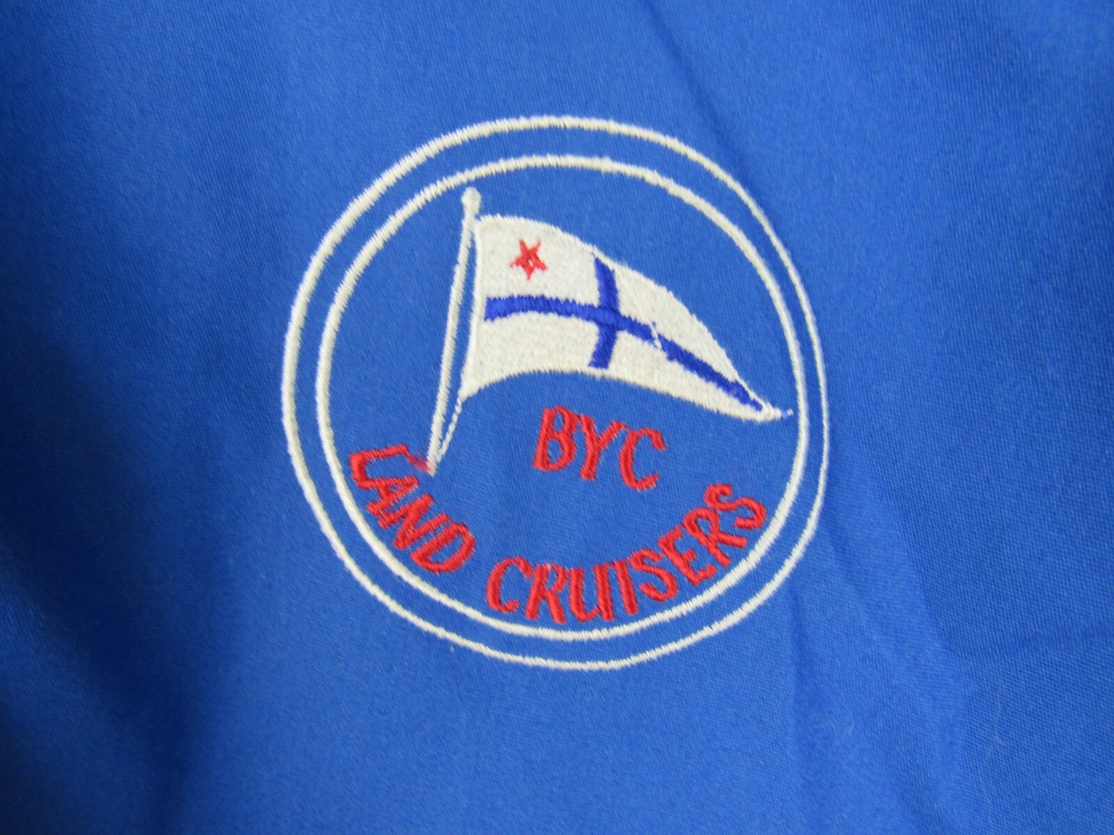 Hartwell ViaSport Men’s Blue BYC Land Cruiser Bomber Jacket Size 2XL