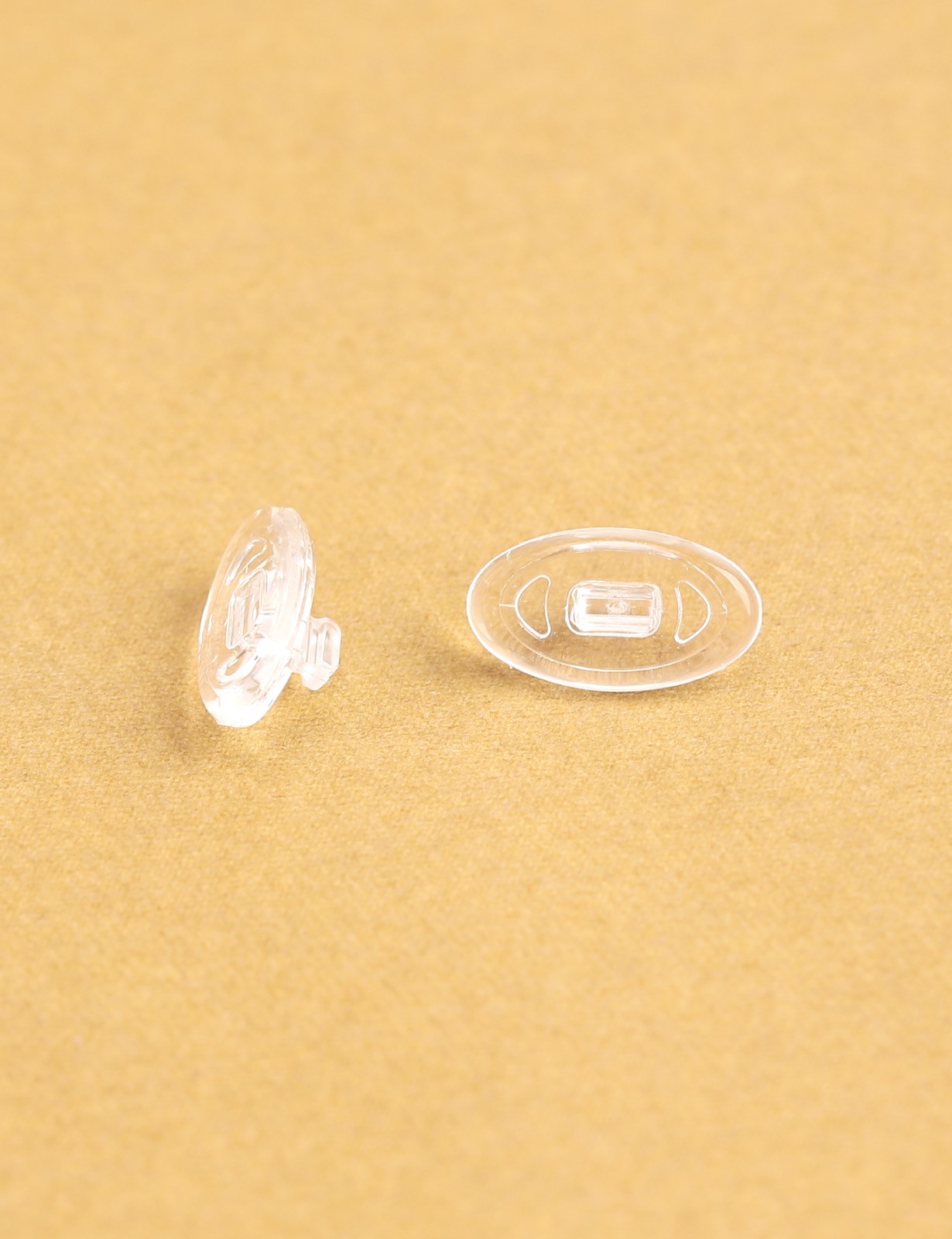 TheoCraft Clear Nose Pads Piece for-Oakley Socket 5.0 OX3217/Socket 5.5 OX3218