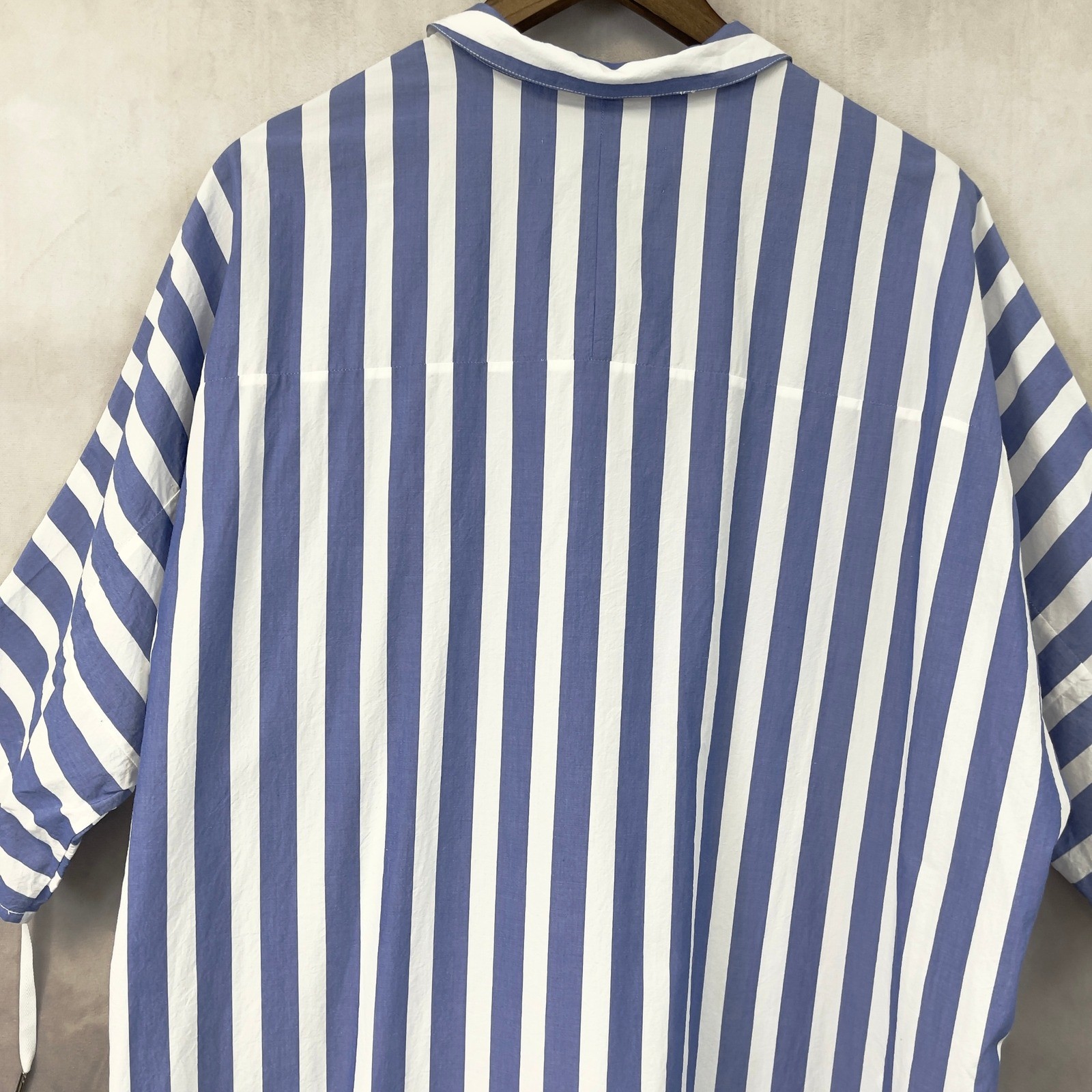 FFIXXED STUDIOS Drawstring Shirt Dress Size Medium Minimalist Japan Quiet Luxury