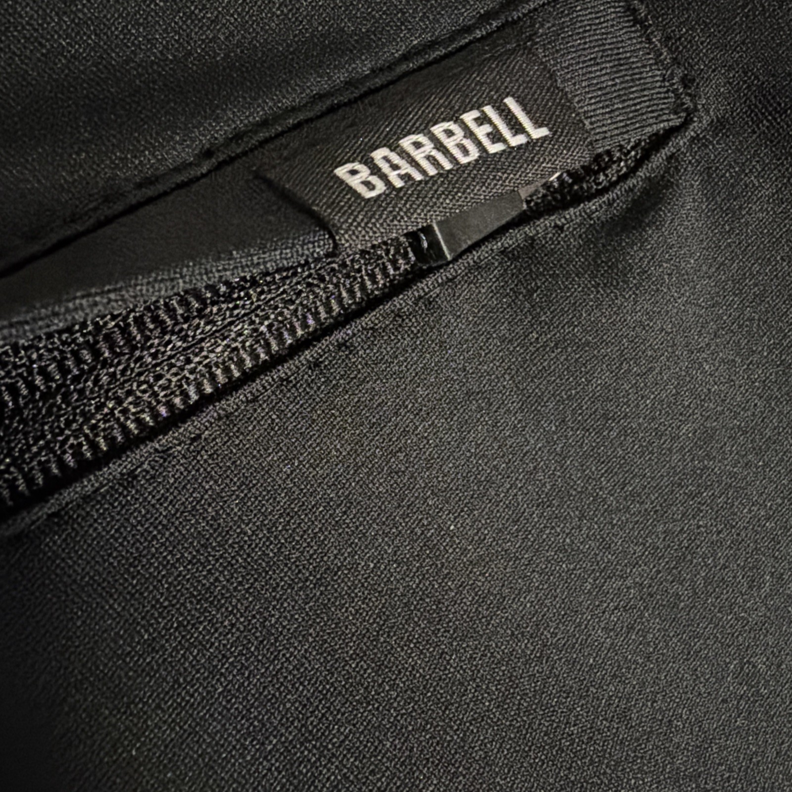 Barbell Anything Chino Mens Sz 28 (30×29) Black Polyester Slim Fit Performance