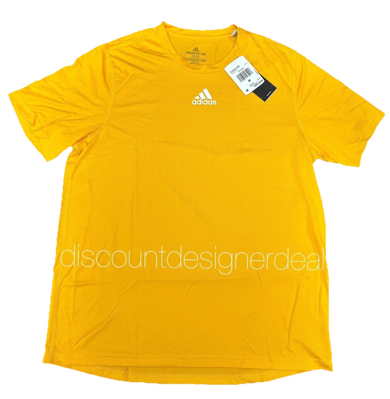 adidas Creator Short Sleeve Shirt Men’s White New with Tags All Colors Available