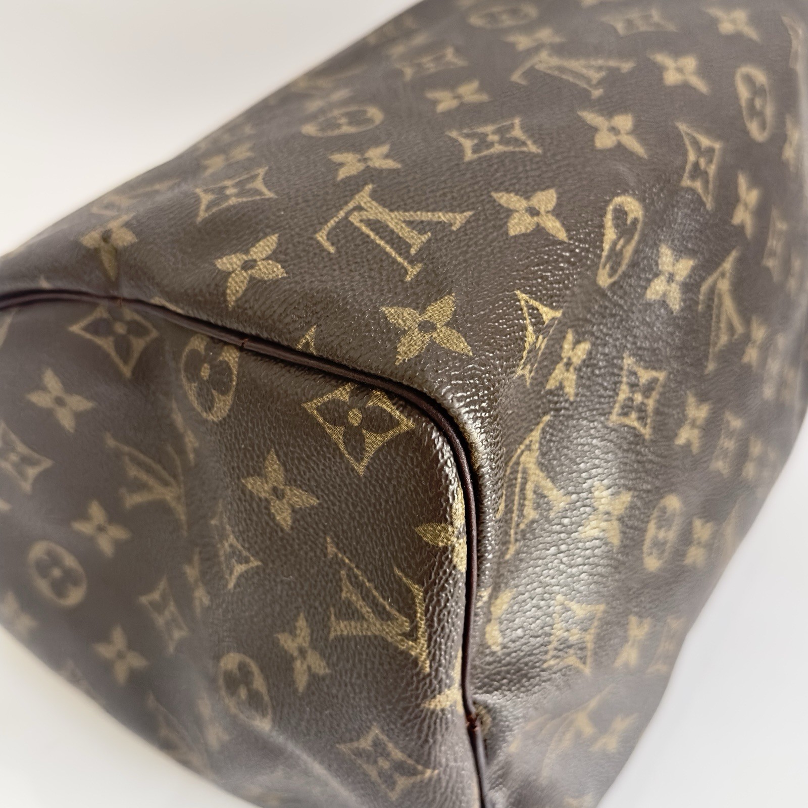 LOUIS VUITTON Speedy 30 M41526 Handbag Boston bag Monogram Brown Women’s Auth