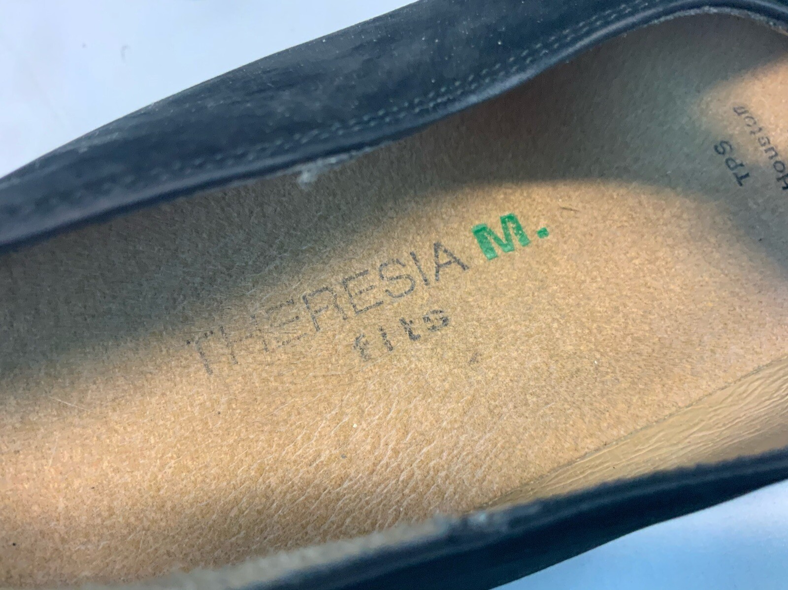Theresia M. Sandals Shoes Sz 8.5 Women Black Leather Strap Hungaria YGI E1S-6