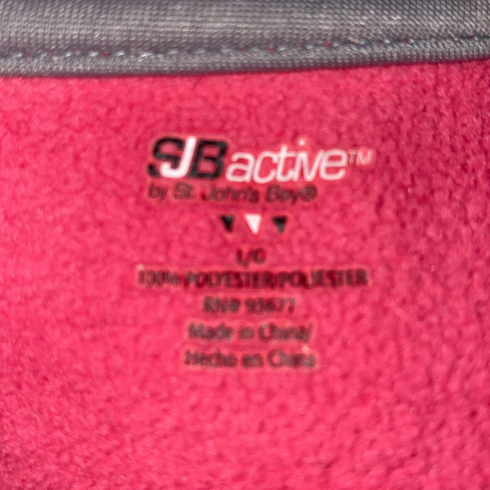 SJB Womens Zippered Front Fleece Jacket & Pockets All Seasons Casual L
