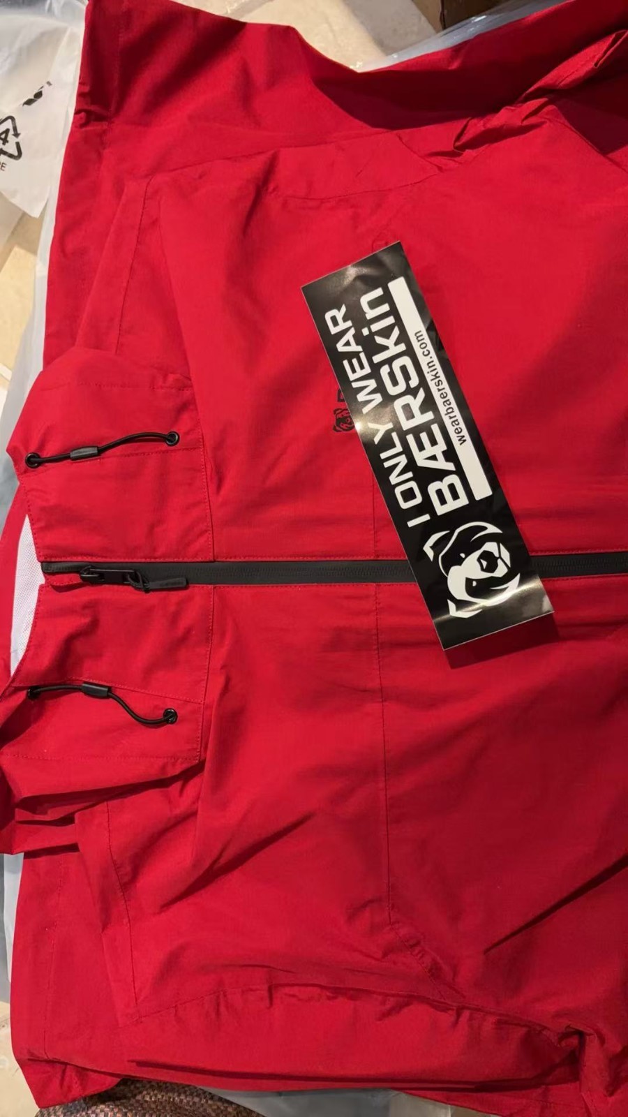 BaerSkin Mens Waterproof Rain Jacket different size and color