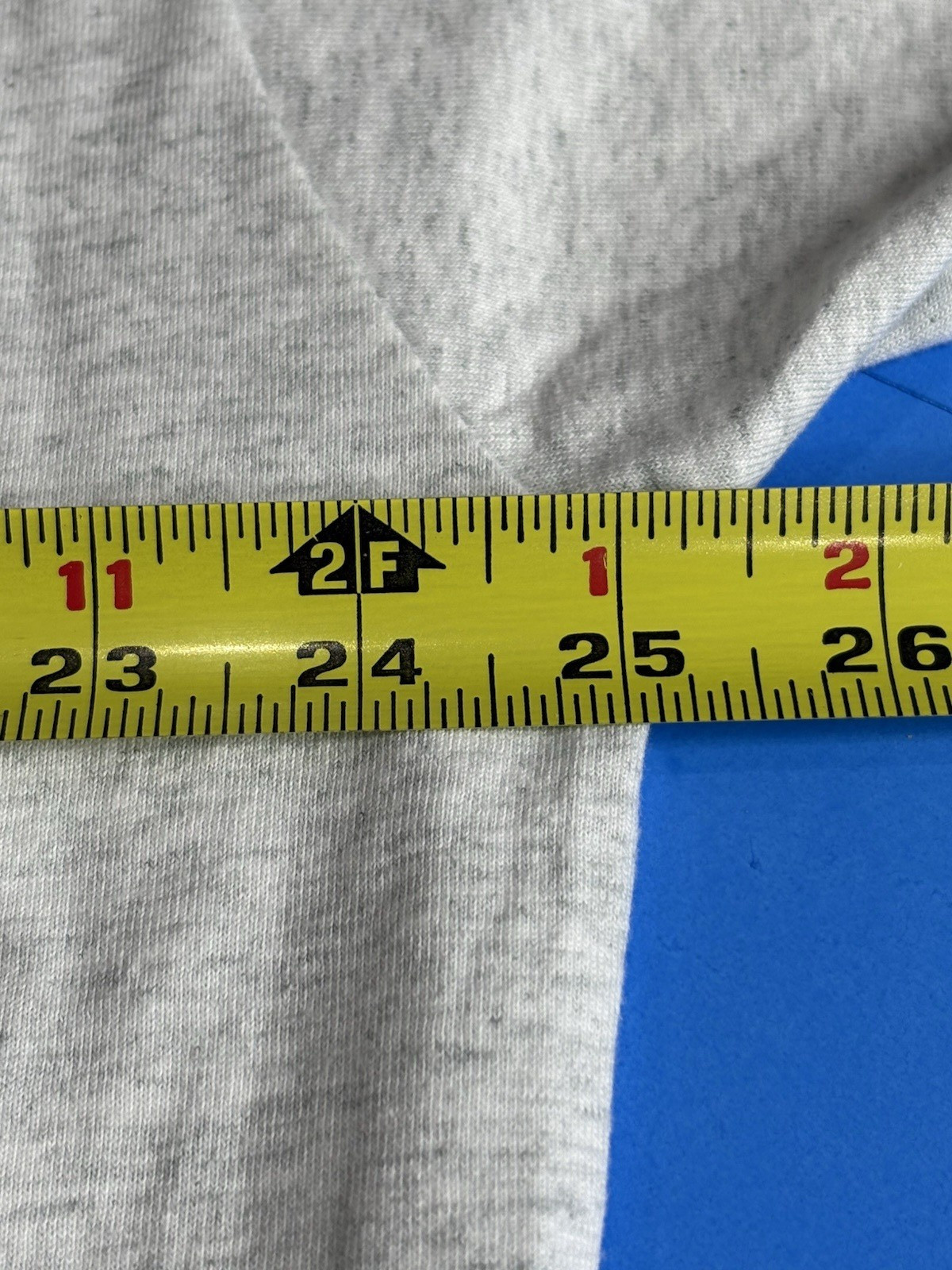 Vtg 1980s 1990s Fruit Of The Loom Best Made In USA Blank Grey T-Shirt 2XL NEW