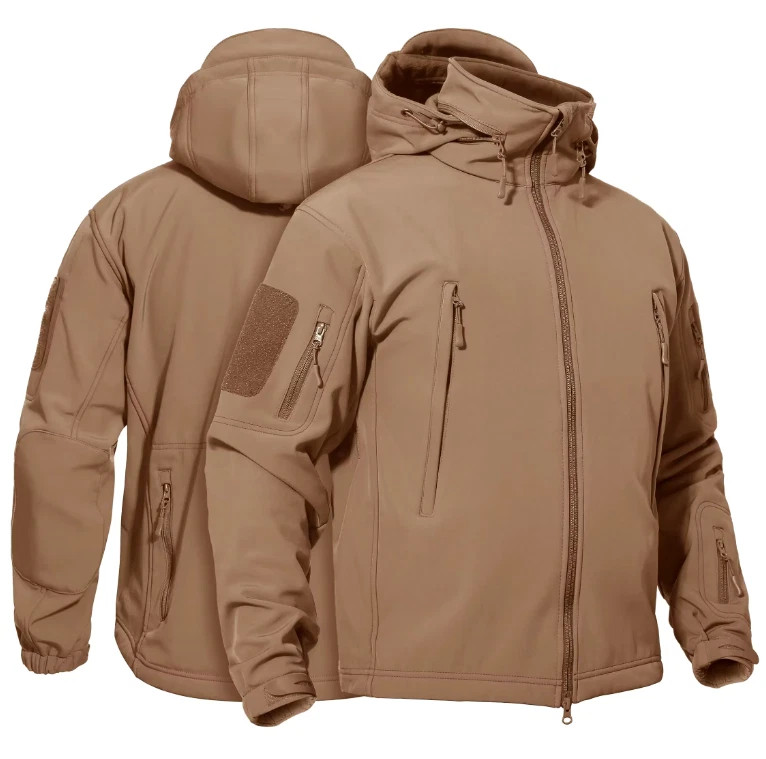 Mens Tactical Jacket Military Waterproof Coat Soft Shell Work Windbreaker Jacket