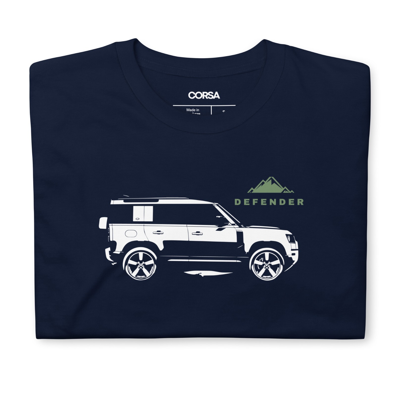 Land Rover Defender 4×4 Offroad Overland Men’s T-Shirt