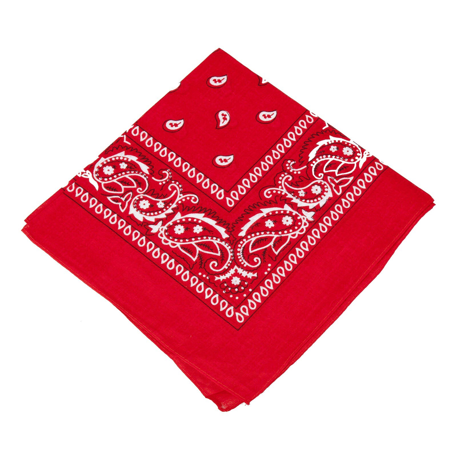 2 X Paisley Print Bandana 100% Cotton Head Warp Scarf Face Mask – USA Seller