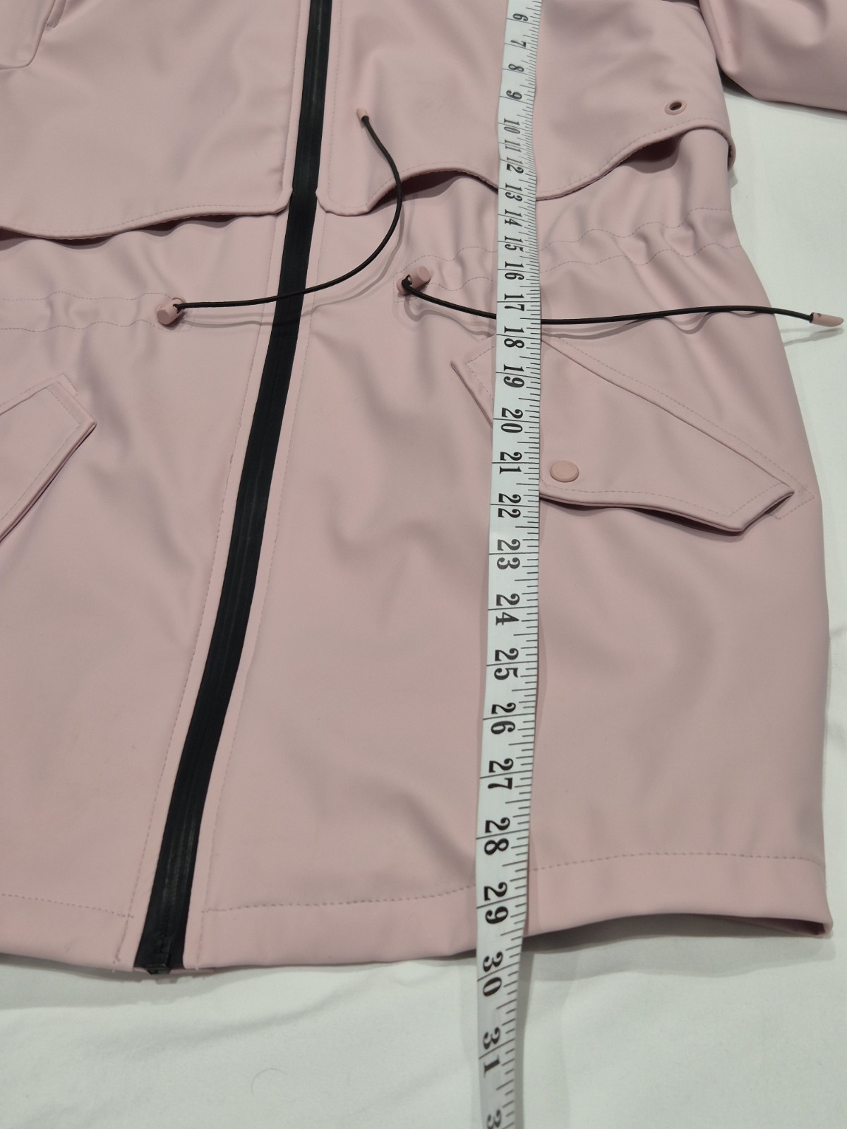 Only Onlrace Raincoat woman Pink UkS Hooded Fully Lined spring Casual Wear