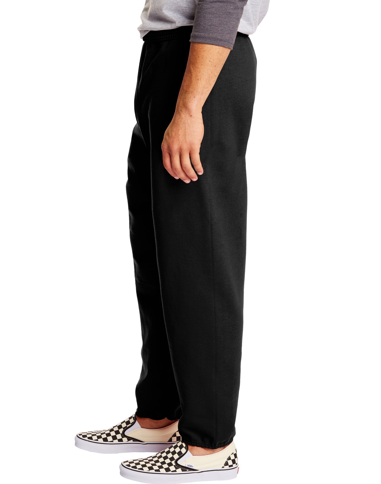 Hanes Sweatpants Fleece 2-pack Men’s EcoSmart Drawcord Cotton Blend 32 inseam