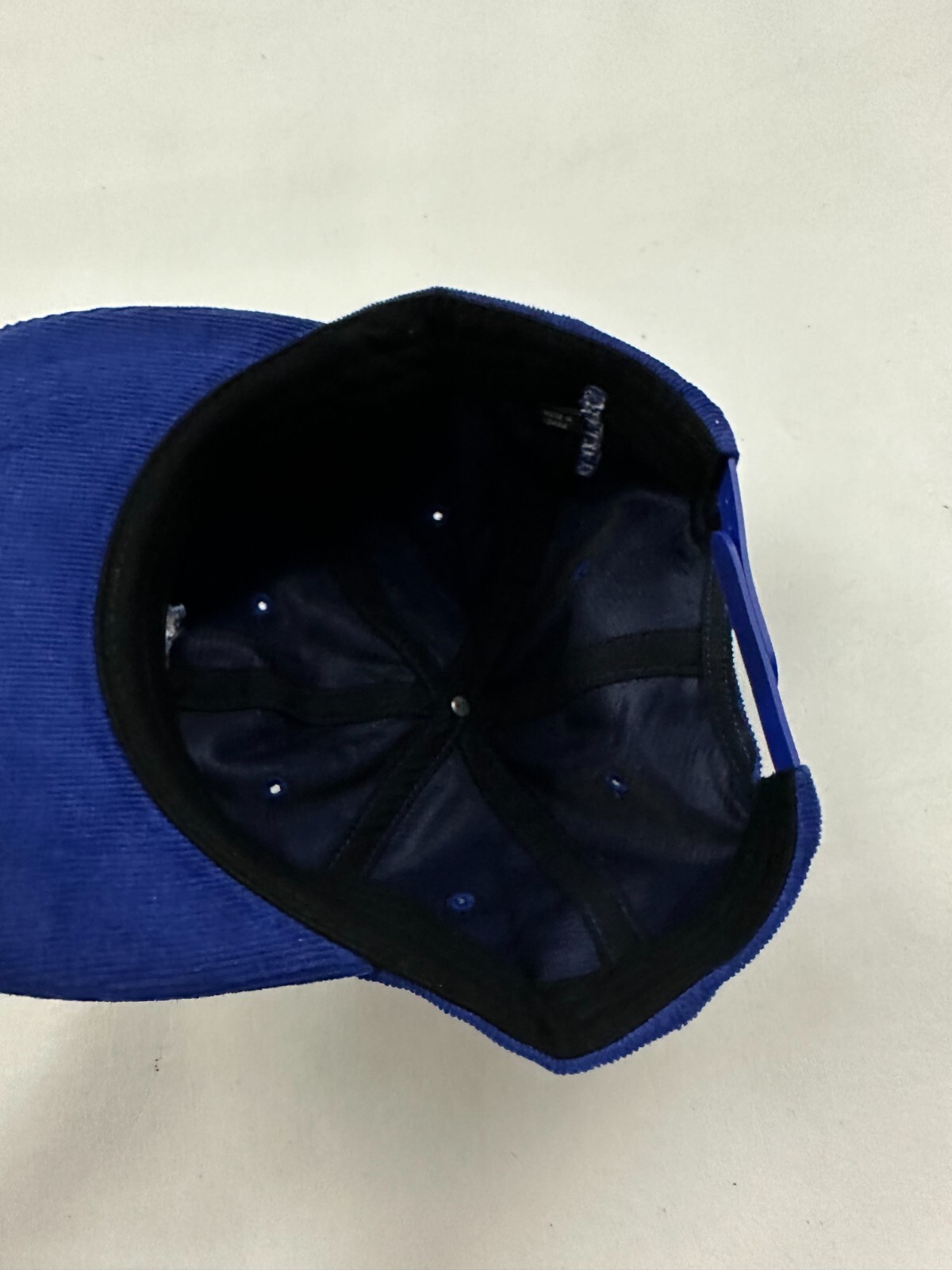 100 Embroidered Graphic Blue Snapback Cap Hat One Size