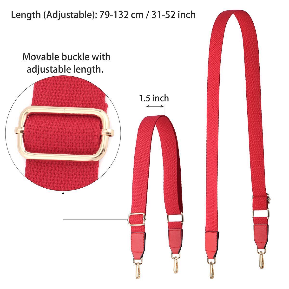 Women Shoulder Bag Belt Strap Crossbody Adjustable Replacement Handbag Handle