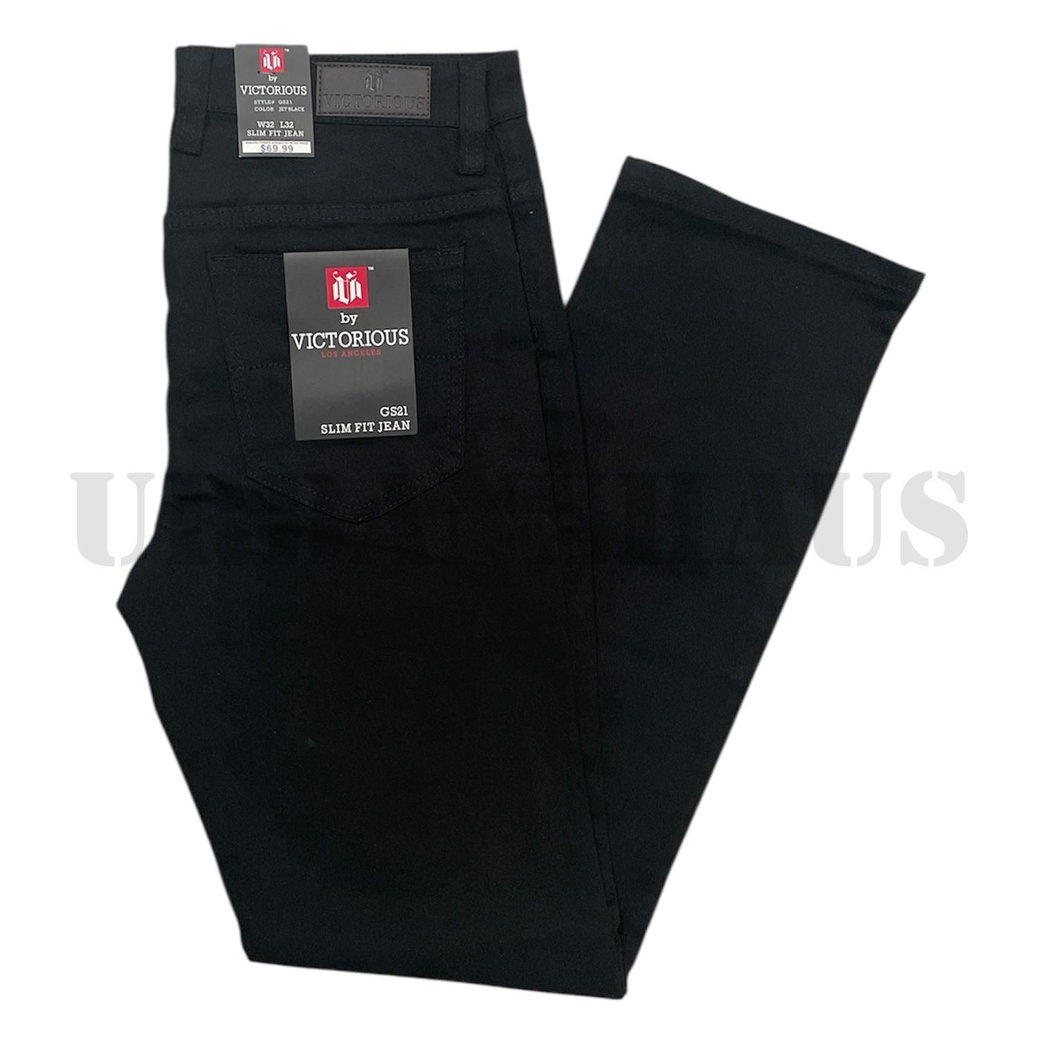 Victorious Men’s Slim Fit Colored Denim Jeans Stretch Pants GS21 – FREE SHIP