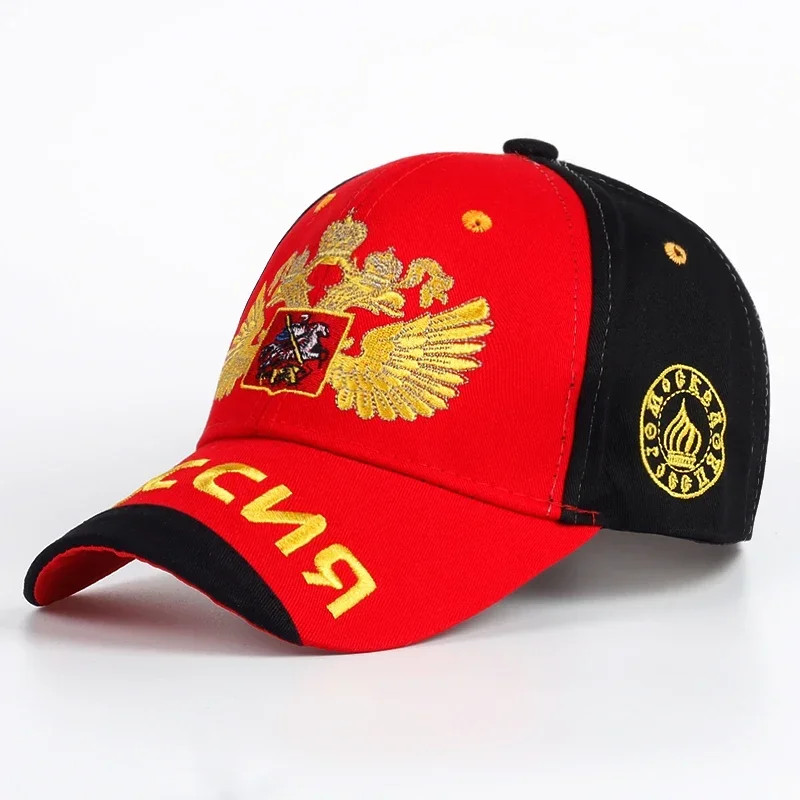 Russia Embroidery Baseball Cap Unisex Adjustable Outdoor Sports Hip Hop Sun Hat