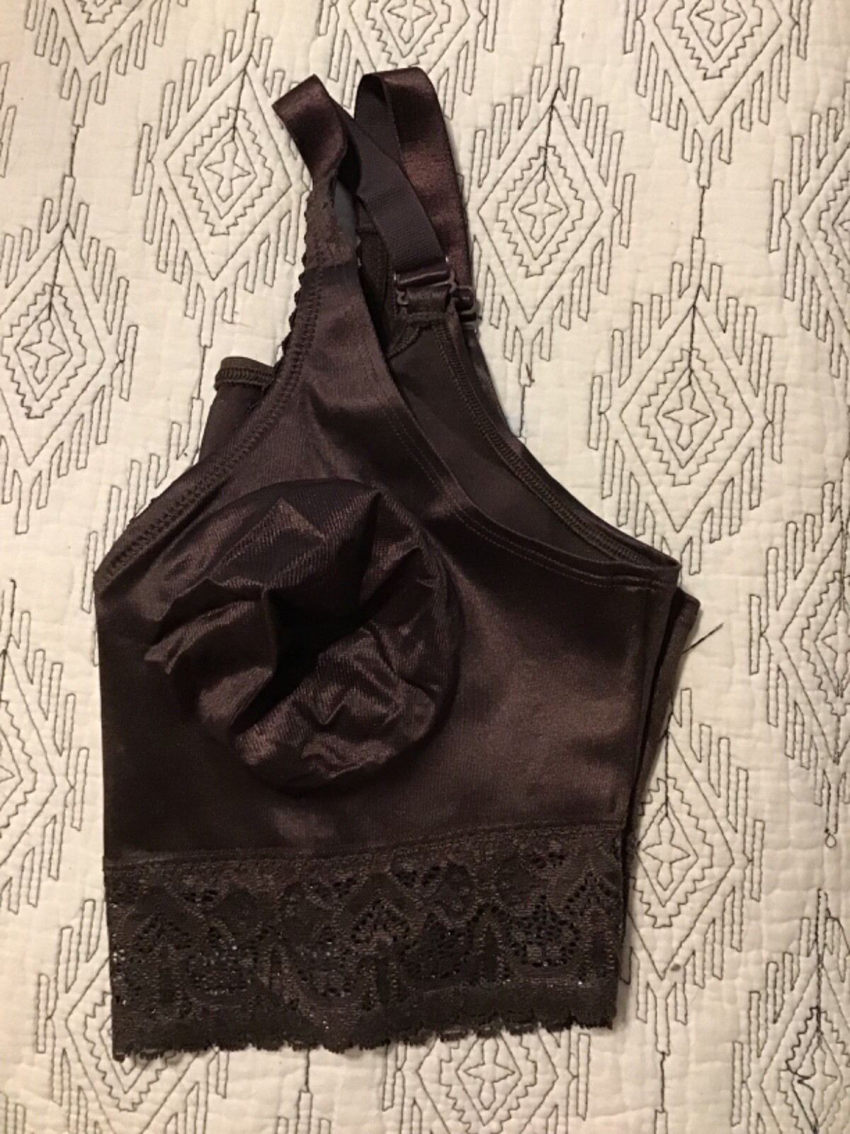 RUBY RIBBON LACE DEMIETTE #3033 NWOT